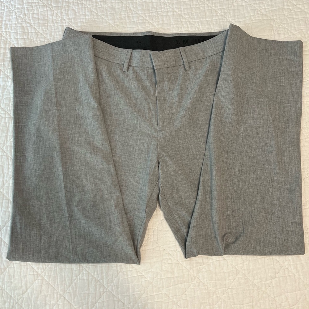 J.M.Haggar Flat Front Flex Waistband Pant Size 34W X 29L
